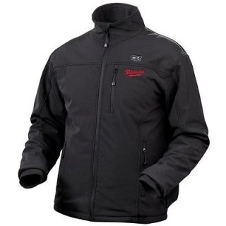 2345 XL M12 CORDLESS BLACK HEATED JACKET WITH BATTERY AND CHARGER