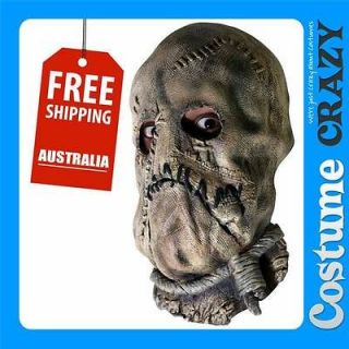KNIGHT SCARECROW ADULT MASK ACCESSORY FANCY DRESS HALLOWEEN COSTUME