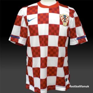 CROATIA Hrvatska Nike Home Stadium Shirt 2010 2012 NEW BNWT Jersey