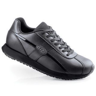 SFC Shoes for Crews Dreamer Black Leather Womens 9033 Size 9 / 40 $63