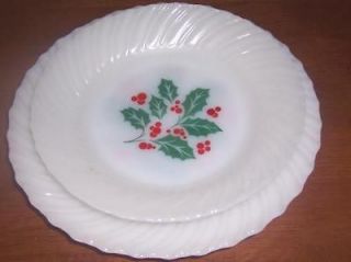 Crisa Termocrisa Holly & Berries Christmas Dinnerware 3 Pieces 1 Bowl