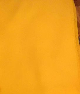 FABRIC 2 YARDS X 44 YELLOW BRIGHT SOFT CURTAIN PILLOW COVER MATERIAL