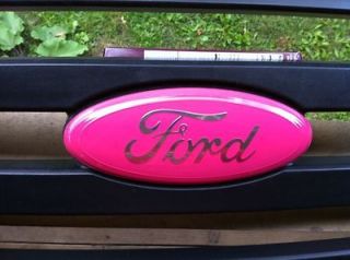 Ford F 150CUSTOM Grille/Tailgat e Emblem,9 INCH COVER,BREAST CANCER