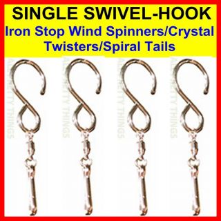 HOOK for hanging Wind Spinners/Crystal Twister/Spiral Tails Iron Stop