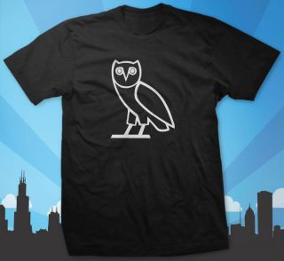 OVO Owl Design   Drake Octobers Very Own T Shirt OVOxo RED or BLACK