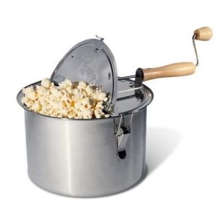 Lindys 6 Quart Stainless Steel Popcorn Popper Maker 8W119 New