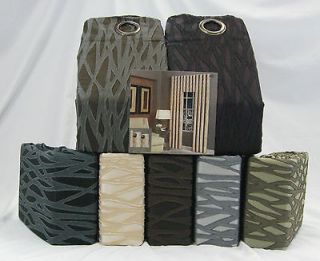 HOME THICKET LINED GROMMET PANELS CURTAINS DRAPES ENERGY EFFICIENT NEW