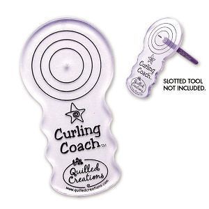 CURLING COACH Quilled Creations/Quil ling Paper Tool Cardmakin g