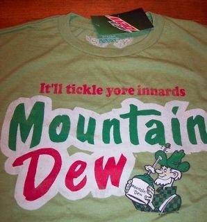 mountain dew vintage in Clothing, 