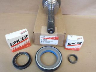 FORD EXCURSION 4X4 DANA 50 FRONT OUTER AXLE YOKE SHAFT KIT 98 99 00 01