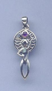amethyst pendant in Amulets, Pendants & Charms