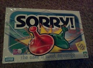 PARKER BROTHERS HASBRO SORRY BOARD GAME OF SWEET REVENGE 2005 Age 6