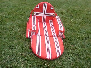 BUDWEISER BEER INFLATABLE LOUNGER FLOATER/HEAVY DUTY/NEW IN BOXNEW