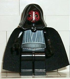 LEGO Star Wars Darth maul Minifigure from sets 7151, 7663, 7101, and