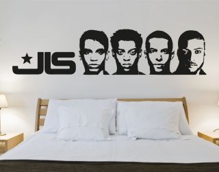 JLS PORTRAITS Aston Oritsé Jonathan Marvin Wall Mural Bedroom Art