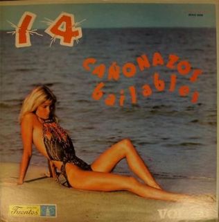 LATIN LP 14 CANONAZOS on FUENTES Bailables Vol. 21 1981 RARE HEAR