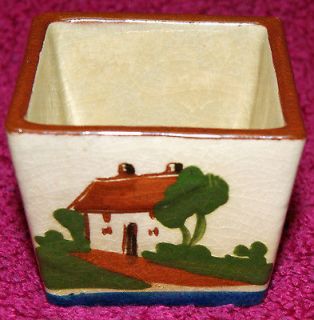 Vintage Dartmouth Pottery “Look Before You leap” Pot