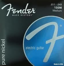 Fender 150M Pure Nickel Ball End Electric Guitar Strings 11 49 medium
