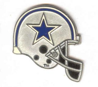 NFLP HELMET PIN BY IMPRINTED PRODUCTS FOR DALLAS COWBOYS NEW OLD STOCK