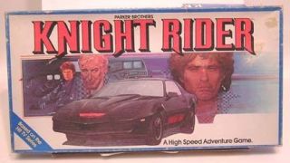 1983 KNIGHT RIDER Parker Brothers Board Game