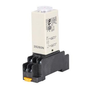 110VAC H3Y 2 Power On Time Delay Relay Solid State Timer 1.0~60Min