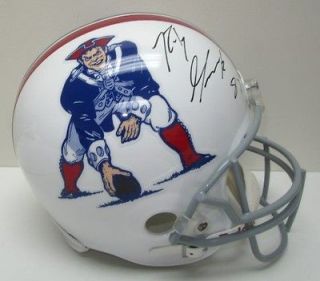 Rob Gronkowski SIGNED New England Patriots Full Size Throwback Helmet