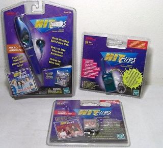 TIGER 2001 HIT CLIPS PLAYER RADIO & CLIP 3 x COMBO LOT MOSC NEW HTF A