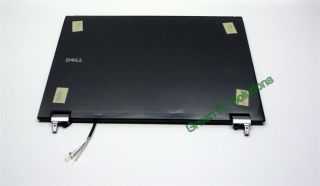 GENUINE DELL LATITUDE E6500 LCD COVER & HINGES P/N G068P (A)
