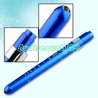 Diagnostic Medical Pen Light Penlight Flashlight Torch Blue