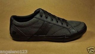 SKECHERS Planfix Deion Black Canvas Men fashion Sneaker Shoes Men Size