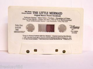 Disney The Little Mermaid Original Motion Picture Soundtrack USA