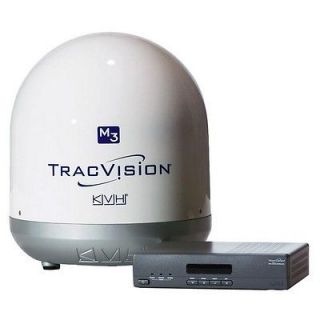 KVH 01 0279 04 TracVision M3DX W/Multi Service Interface Receiver Box