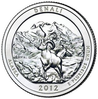 2012 ATB Denali National Park AK Quarters P&D set