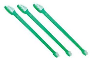 Dog Cat Dental Care Toothbrush Choose Set of 3, 6 or 12 Toothbrushes