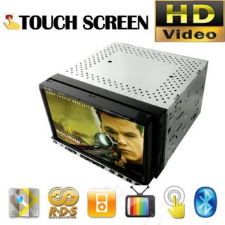 Double 2 Din Car DVD Player Stereo 7 IPOD MP3/4 Radio USB/SD TFT