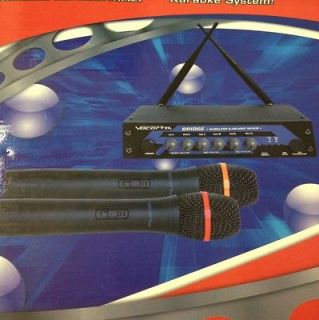 Vocopro Wireless Karaoke Microphone W Mixer