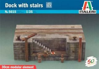 NEW Italeri 1/35 Dock w/Stairs 555615 NIB
