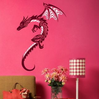 Newly listed CHINESE DRAGON LARGE WALL MURAL DECOR DECAL giant stencil