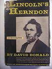1948 Lincolns Herndon by David Donald HC DJ Biography