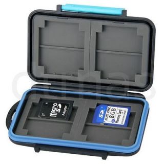 Digital 8 SD 4 CF Memory Card Stoarge Carrying Holder Case