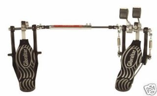 Gibraltar Velocity Bass Drum Double Pedal for Kick Drums   Strap Drive