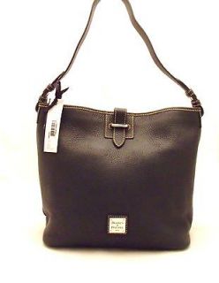 Dooney & Bourke handbag Tabitha Saddle leather Hobo Blue shoulder Bag
