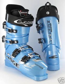 Lange World Cup 160 ZB ZB Crazy Blue /08 Ski Boots 26.5