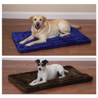 x27 Slumber Pet BED Double side plush fur for Dog Crate cage pen Mats