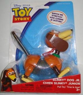 NIB Disney Pixar Toy Story 3 Slinky Dog Jr Pull Toy 3+
