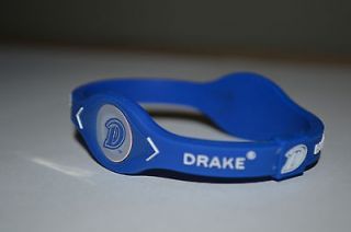 Drake Bulldogs DU College Sports Power Bracelet Band Wristband NIB