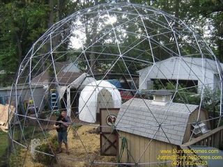 Geodesic Dome Walk in Aviary / Flight Cage or Animal Pen   30 ft