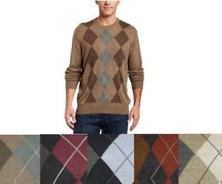 Dockers argyle soft Sweater Reg & B&T mens sizes; S L XL XXL 2XL 3XL