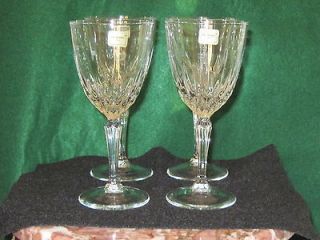 Luminarc USA Set of 4 Crystal Wine / Water Goblets Glasses 3with