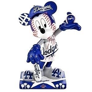 Los Angeles Dodgers Mickey Mouse Figurine Commemorative 2010 All Star